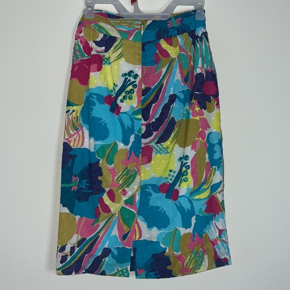 J Crew Floral Tie Waist Skirt - Picture 4 of 6